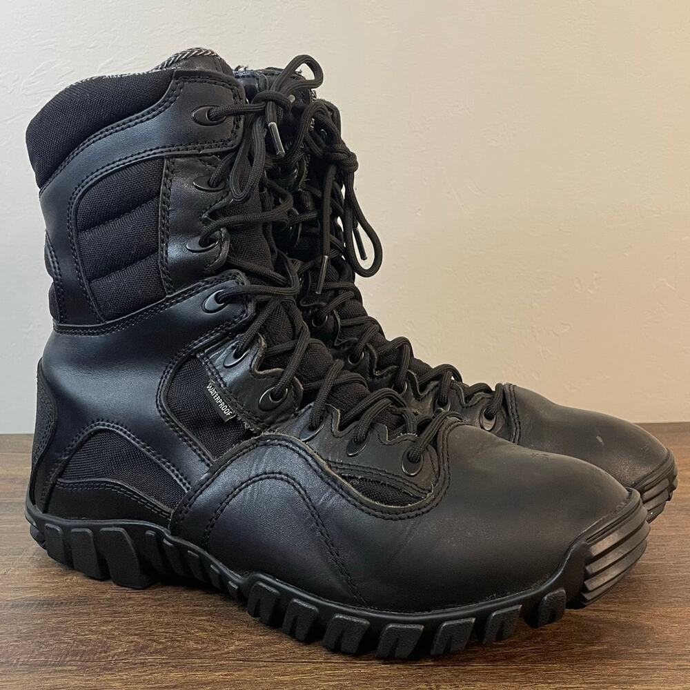 Tactical Research TR960ZWP Waterproof Combat Boots Men 10R Vibram Military